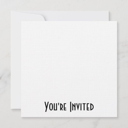 Invitations personnalisés - Concevez votre propre  (Devant)
