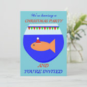 Invitations personnalisés de la fête de Noël (Debout devant)