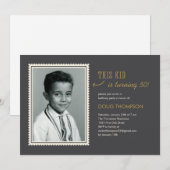 Invitations Photo Anniversaire Pour Adultes (Devant / Derrière)