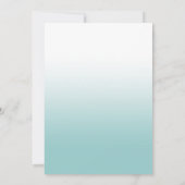 Invitations photo Blue Mist (Dos)