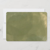 Invitations photo d'anniversaire de l'Armée (Dos)