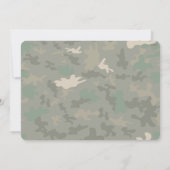 Invitations photo d'anniversaire de l'Armée modifi (Dos)