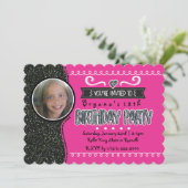 Invitations photo de la fête des filles de Parties (Debout devant)