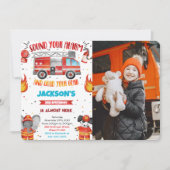 Invitations photo de l'anniversaire du Camion d'in (Devant)