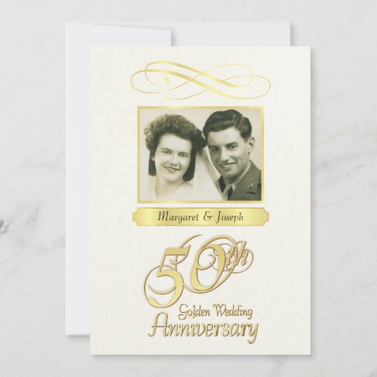 Invitations photo du 50e anniversaire du Parti (Devant)