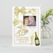 Invitations photo du parti du 50e anniversaire - N (Debout devant)