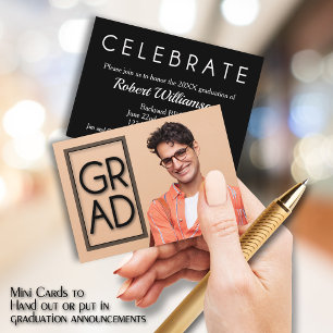 Invitations photo MINI Grad