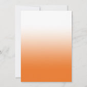 Invitations photo Orange Sunset (Dos)