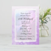 Invitations photo personnalisées de mariage (Debout devant)