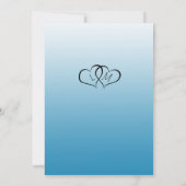 Invitations photo personnalisées de mariage (Dos)