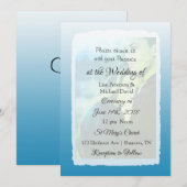 Invitations photo personnalisées de mariage (Devant / Derrière)