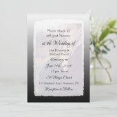 Invitations photo personnalisées de mariage (Debout devant)