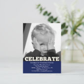 Invitations photo pour l'anniversaire du garçon (Debout devant)