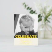 Invitations photo pour l'anniversaire du garçon (Debout devant)