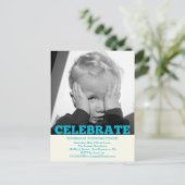 Invitations photo pour l'anniversaire du garçon (Debout devant)