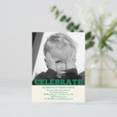 Invitations photo pour l'anniversaire du garçon (Debout devant)