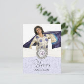 Invitations photo pour le 60e anniversaire - Damas (Debout devant)