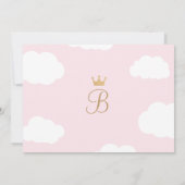 Invitations photo Princess Party | Rose & Or (Dos)