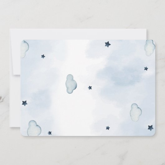 Invitations photos d'anniversaire de l'avion (Dos)