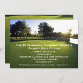 Invitations Pittoresques de sorties de golf (Devant / Derrière)