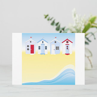 Invitations Plage Huts