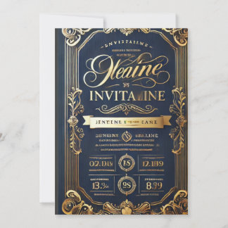Invitations plates