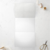 Invitations pliables en trois volets | Élégant num (Intérieur)