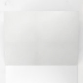 Invitations pliantes à trois volets | Élégant numé (Intérieur en premier)