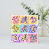 Invitations - Pop Art DAD (Debout devant)