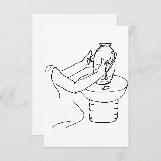 Invitations Potter (Devant / Derrière)