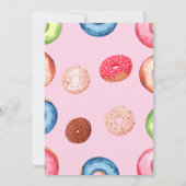 Invitations pour 1er anniversaire Sweet one Cute a (Dos)