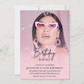 Invitations pour 25e anniversaire Anniversaire Dîn (Devant)