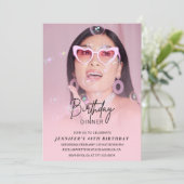 Invitations pour 40e anniversaire Anniversaire Dîn (Debout devant)