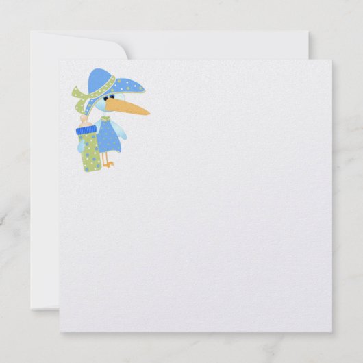 Invitations pour bébés (Dos)