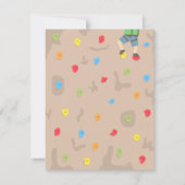 Invitations pour la Escalade Kids Rock (Dos)