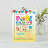 Invitations pour la fête d'anniversaire (Debout devant)