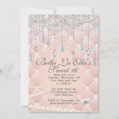 Invitations pour la fête d'anniversaire de Diamond (Devant)