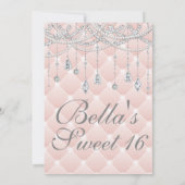 Invitations pour la fête d'anniversaire de Diamond (Dos)