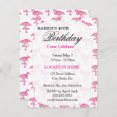 Invitations pour la fête d'anniversaire de flamand (Devant / Derrière)