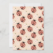 Invitations pour la fête d'anniversaire de la mign (Dos)