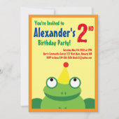 Invitations pour la fête d'anniversaire de l'anima (Devant)