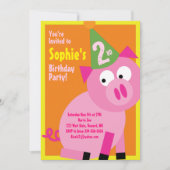 Invitations pour la fête d'anniversaire de l'anima (Devant)