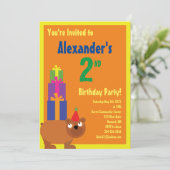 Invitations pour la fête d'anniversaire de l'anima (Debout devant)