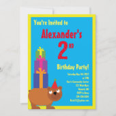 Invitations pour la fête d'anniversaire de l'anima (Devant)