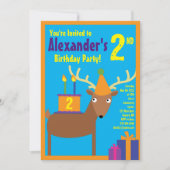 Invitations pour la fête d'anniversaire de l'anima (Devant)