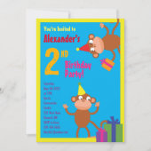 Invitations pour la fête d'anniversaire de l'anima (Devant)