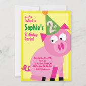 Invitations pour la fête d'anniversaire de l'anima (Devant)