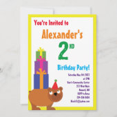 Invitations pour la fête d'anniversaire de l'anima (Devant)