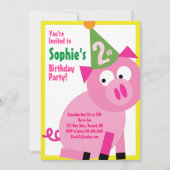 Invitations pour la fête d'anniversaire de l'anima (Devant)