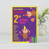 Invitations pour la fête d'anniversaire de l'anima (Debout devant)